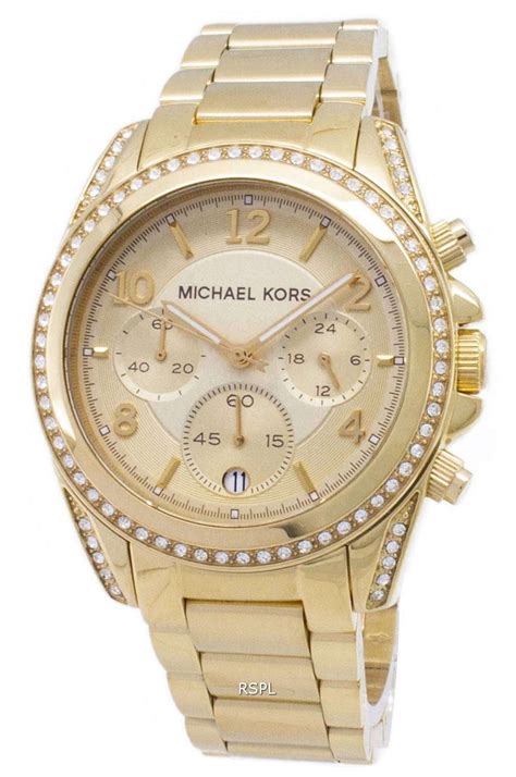 michael kors runway watch gold|michael kors waterproof watch.